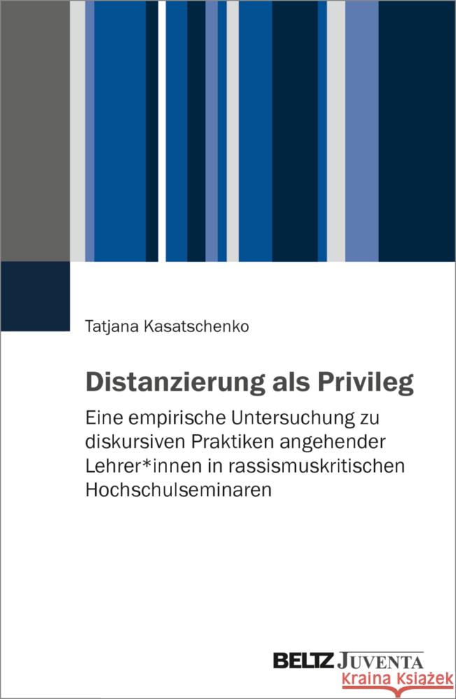 Distanzierung als Privileg Kasatschenko, Tatjana 9783779990369