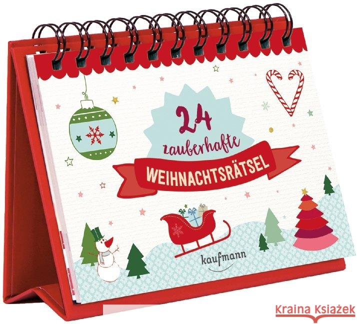 24 zauberhafte Weihnachtsrätsel Lamping, Laura 9783780613448 Kaufmann