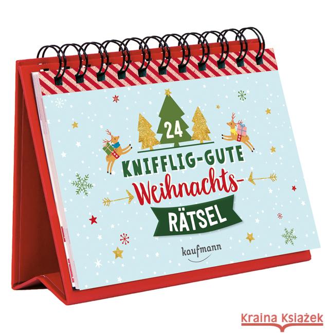 24 knifflig-gute Weihnachtsrätsel Wilhelm, Katharina 9783780613707 Kaufmann