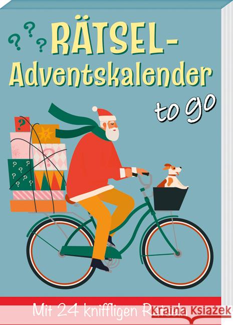 Rätseladventskalender to go 6 Schwarz, Emil 9783780613943 Kaufmann