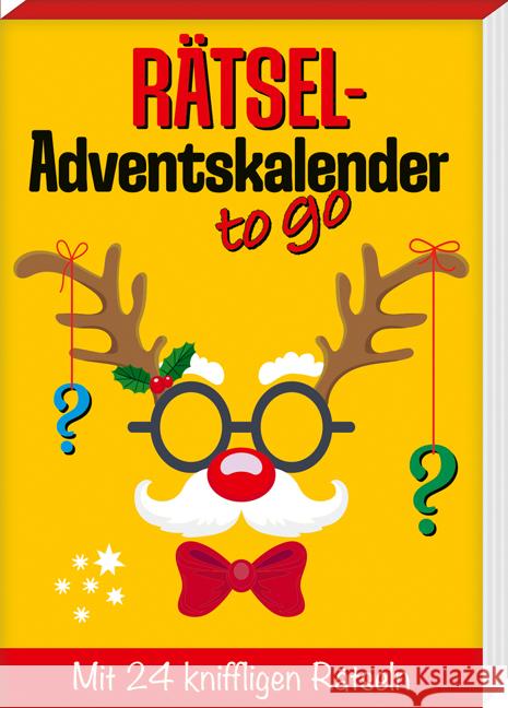 Rätseladventskalender to go 7 Schwarz, Emil 9783780614032 Kaufmann