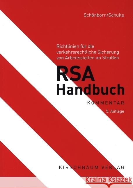 RSA Handbuch Schulte, Wolfgang, Schönborn, Hans Dieter 9783781221109 Kirschbaum