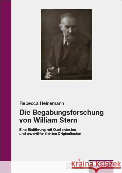 Die Begabungsforschung von William Stern Heinemann, Rebecca 9783781525863