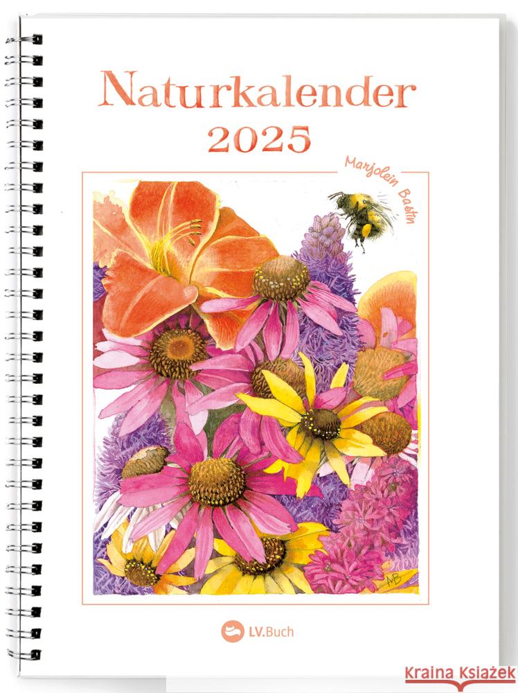 Naturkalender 2025 Bastin, Marjolein 9783784357799