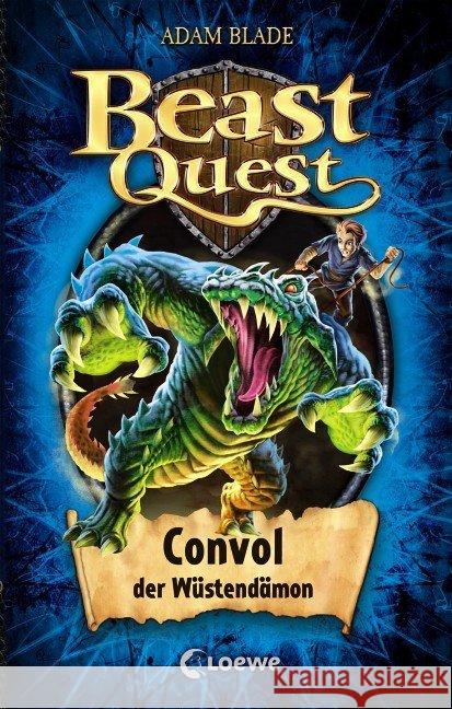 Beast Quest - Convol, der Wüstendämon Blade, Adam 9783785581339