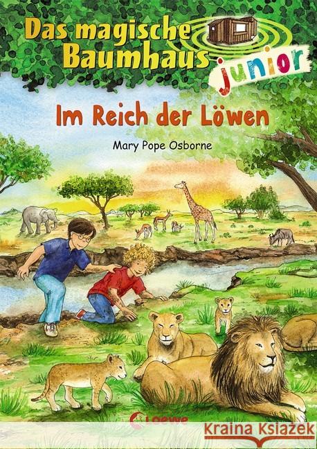 Das magische Baumhaus junior - Im Reich der Löwen Pope Osborne, Mary 9783785587607 Loewe Verlag