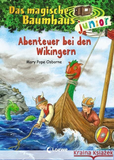 Das magische Baumhaus junior - Abenteuer bei den Wikingern Pope Osborne, Mary 9783785589380 Loewe Verlag