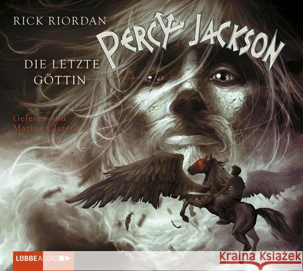 Percy Jackson, Die letzte Göttin, 4 Audio-CDs : Gekürzte Ausgabe, Lesung Riordan, Rick 9783785745335 Bastei Lübbe