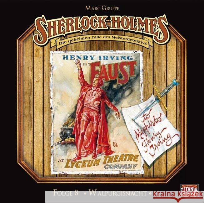 Sherlock Holmes - Walpurgisnacht, 1 Audio-CD Doyle, Arthur Conan; Grupe, Marc 9783785748176 Bastei Lübbe