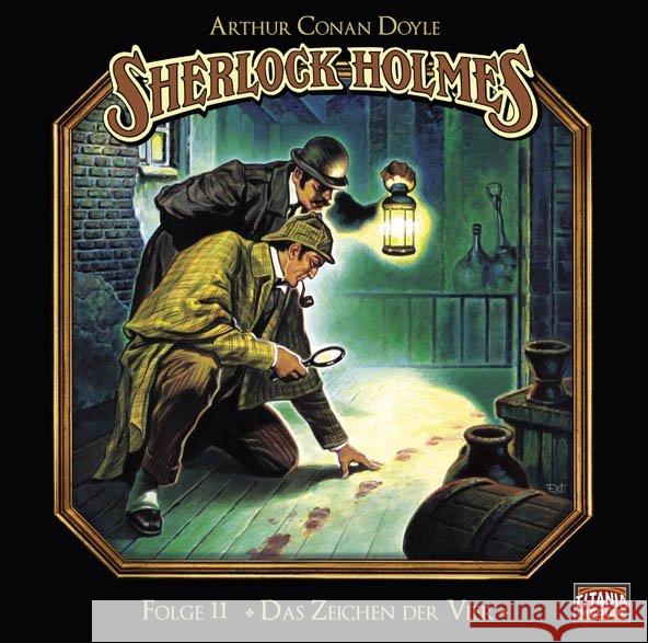 Sherlock Holmes - Das Zeichen der Vier, 2 Audio-CDs Doyle, Arthur Conan 9783785749692 Bastei Lübbe