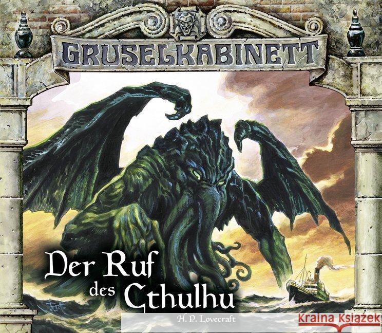 Gruselkabinett - Der Ruf des Cthulhu, 2 Audio-CDs Lovecraft, Howard Ph. 9783785753774