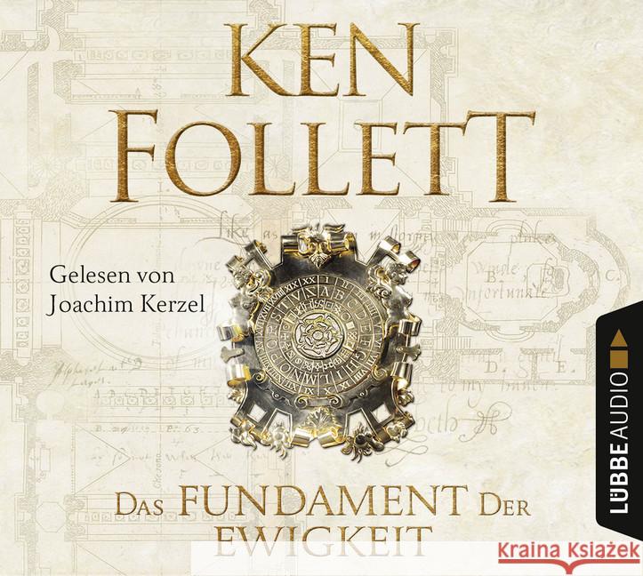Das Fundament der Ewigkeit, 12 Audio-CDs : Historischer Roman Follett, Ken 9783785755228