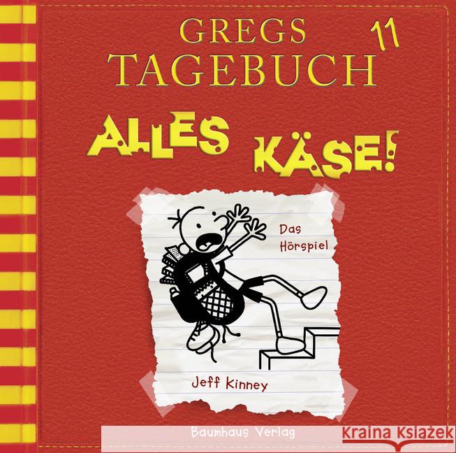 Gregs Tagebuch - Alles Käse!, Audio-CD : Das Hörspiel Kinney, Jeff 9783785756218