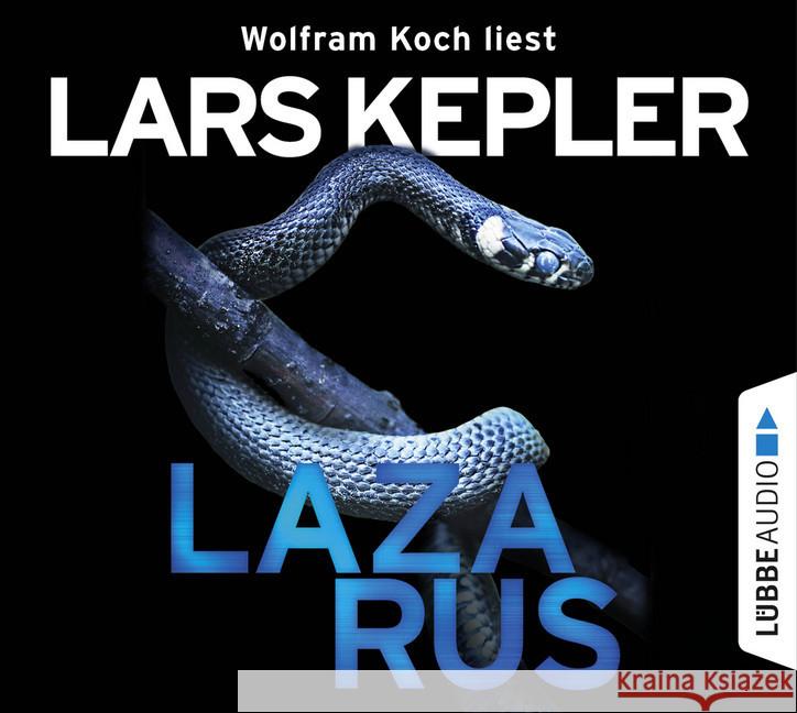 Lazarus, 8 Audio-CDs : Schweden-Krimi. , Lesung. CD Standard Audio Format. Gekürzte Ausgabe Kepler, Lars 9783785757284 Bastei Lübbe