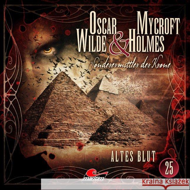 Oscar Wilde & Mycroft Holmes - Folge 25, 1 Audio-CD : Altes Blut. , Hörspiel. CD Standard Audio Format Maas, Jonas 9783785759974
