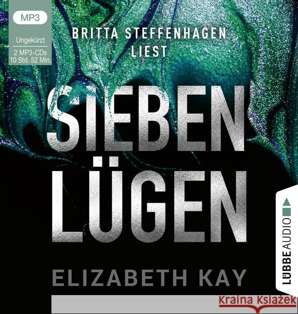 Sieben Lügen, 2 Audio-CD, MP3 : Psychothriller. Ungekürzt. , Lesung. Ungekürzte Ausgabe Kay, Elizabeth 9783785780855 Bastei Lübbe