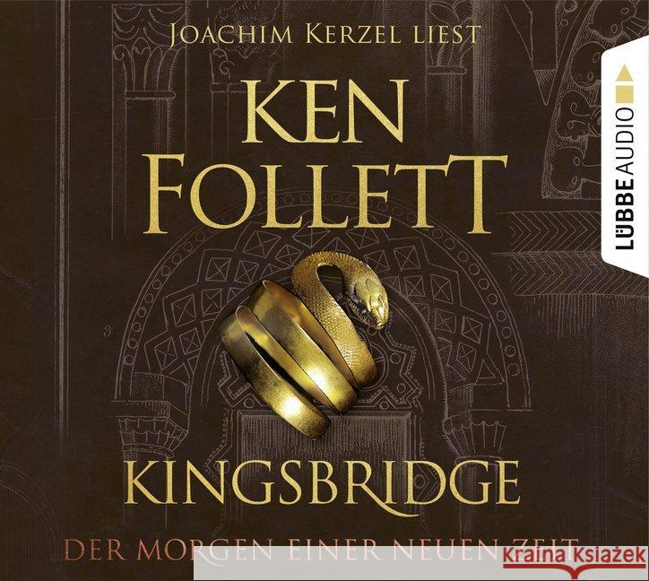 Kingsbridge - Der Morgen einer neuen Zeit, 12 Audio-CD Follett, Ken 9783785781999 Bastei Lübbe