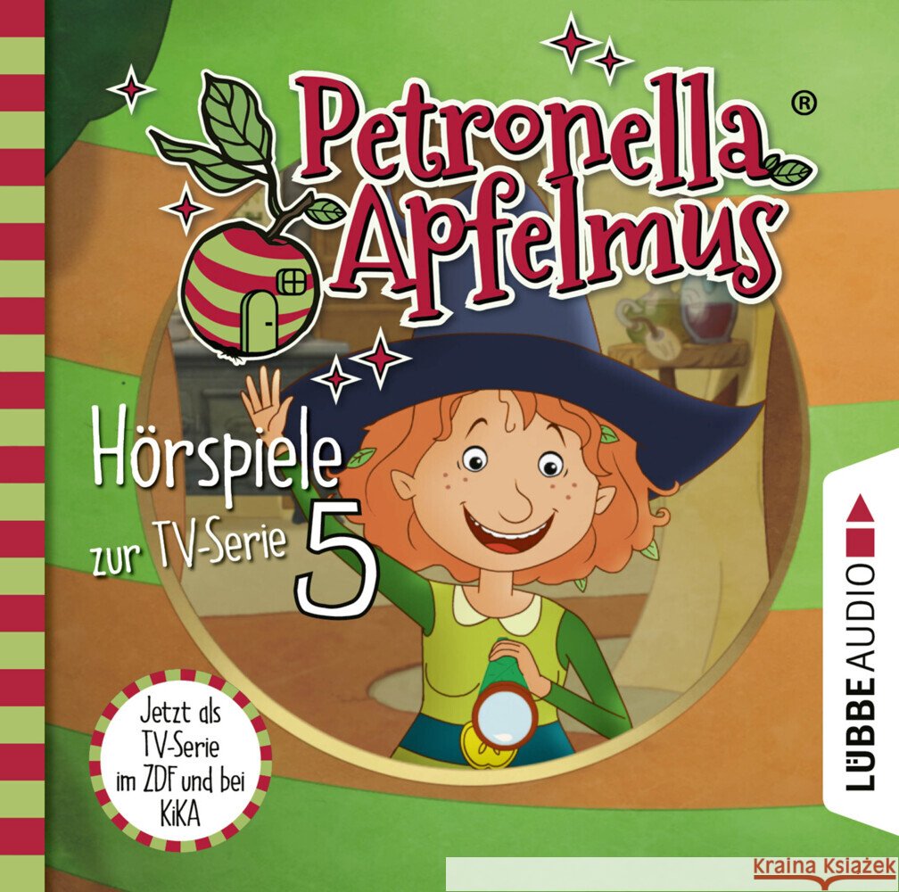 Petronella Apfelmus - Hörspiele zur TV-Serie 5, 1 Audio-CD Städing, Sabine 9783785782552 Bastei Lübbe