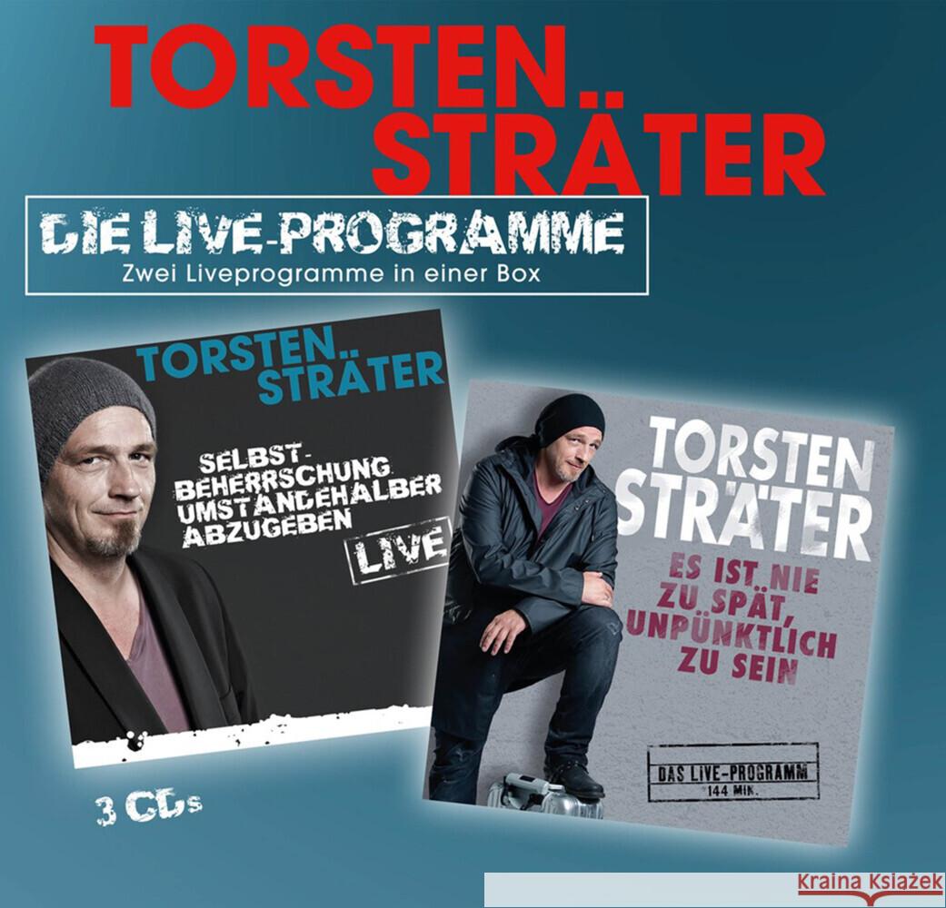 Die Live-Programme, 3 Audio-CD Sträter, Torsten 9783785782606 Bastei Lübbe