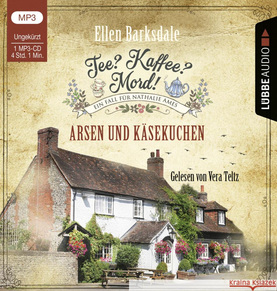 Tee? Kaffee? Mord! - Arsen und Käsekuchen, 1 Audio-CD, 1 MP3 Barksdale, Ellen 9783785782750 Bastei Lübbe