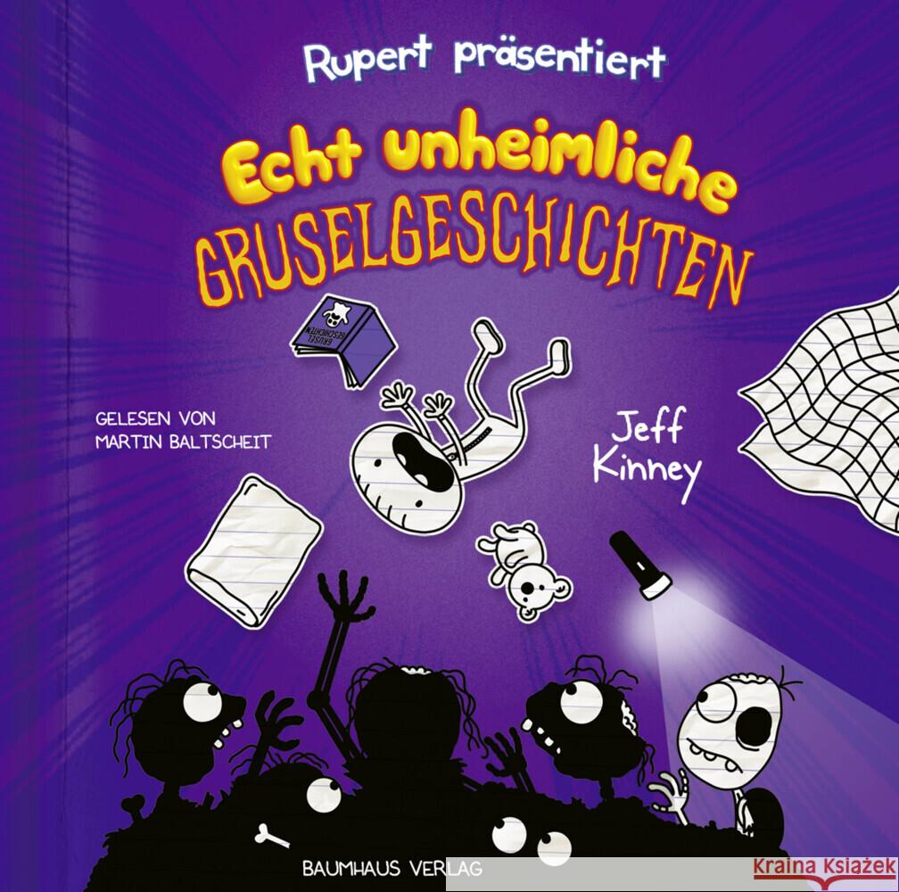 Rupert präsentiert: Echt unheimliche Gruselgeschichten, 2 Audio-CD Kinney, Jeff 9783785783542 Bastei Lübbe