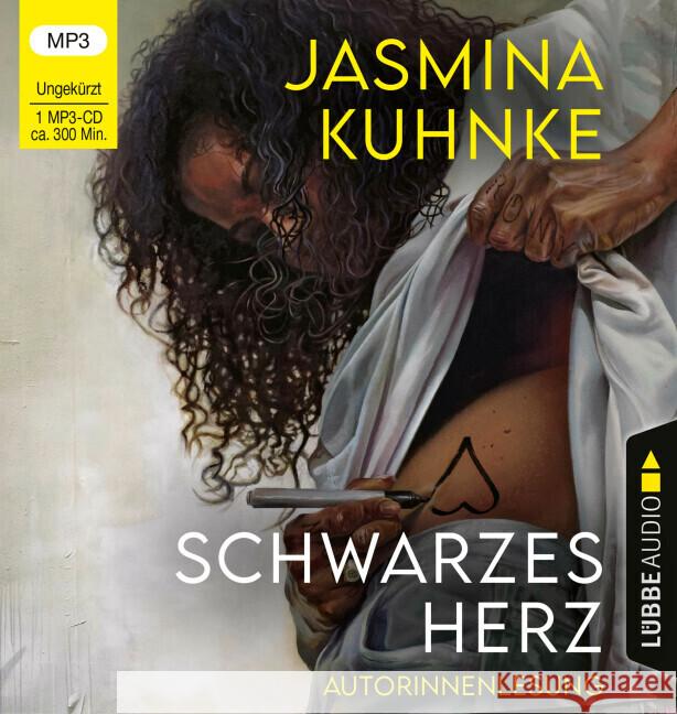 Schwarzes Herz, 1 Audio-CD, 1 MP3 Kuhnke, Jasmina 9783785784075