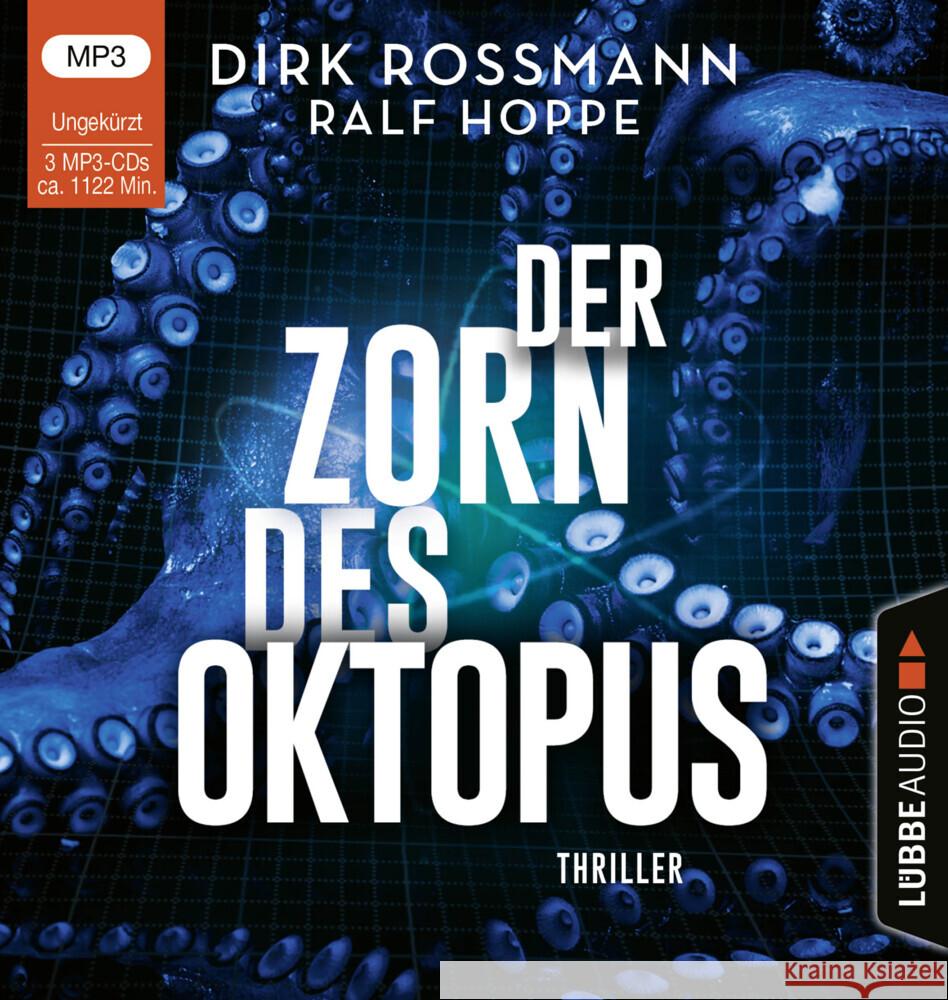 Der Zorn des Oktopus, 3 Audio-CD, 3 MP3 Rossmann, Dirk, Hoppe, Ralf 9783785784099