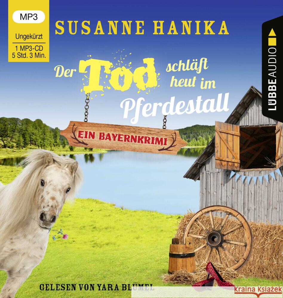 Der Tod schläft heut im Pferdestall, 1 Audio-CD, 1 MP3 Hanika, Susanne 9783785784952 Bastei Lübbe