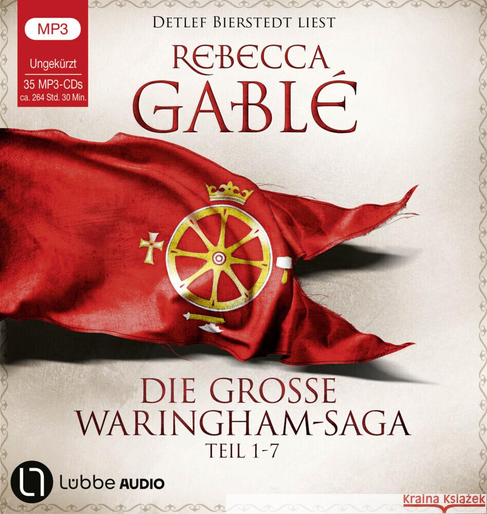 Die große Waringham-Saga - Teil 1-7, 35 Audio-CD, 35 MP3 Gablé, Rebecca 9783785785058