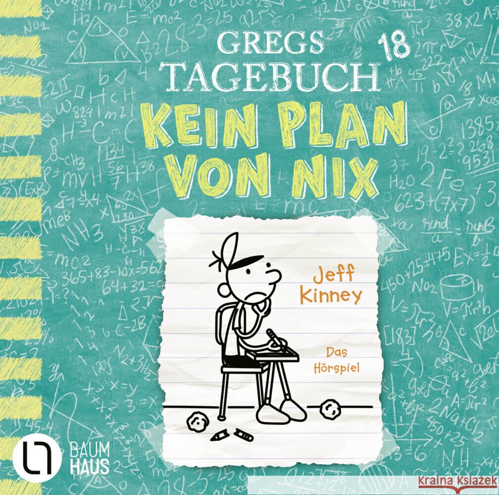 Gregs Tagebuch 18 - Kein Plan von nix, 1 Audio-CD Kinney, Jeff 9783785785386