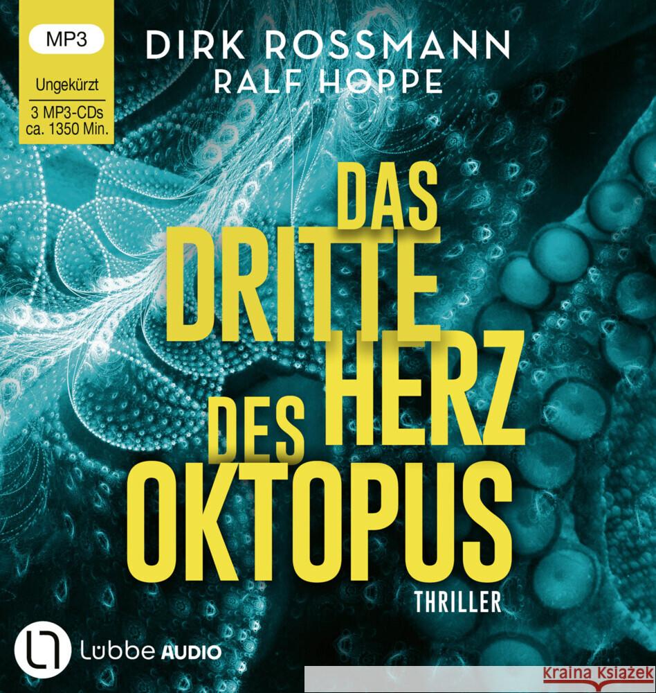 Das dritte Herz des Oktopus, 3 Audio-CD, 3 MP3 Rossmann, Dirk, Hoppe, Ralf, Hoppe, Ralf 9783785786086