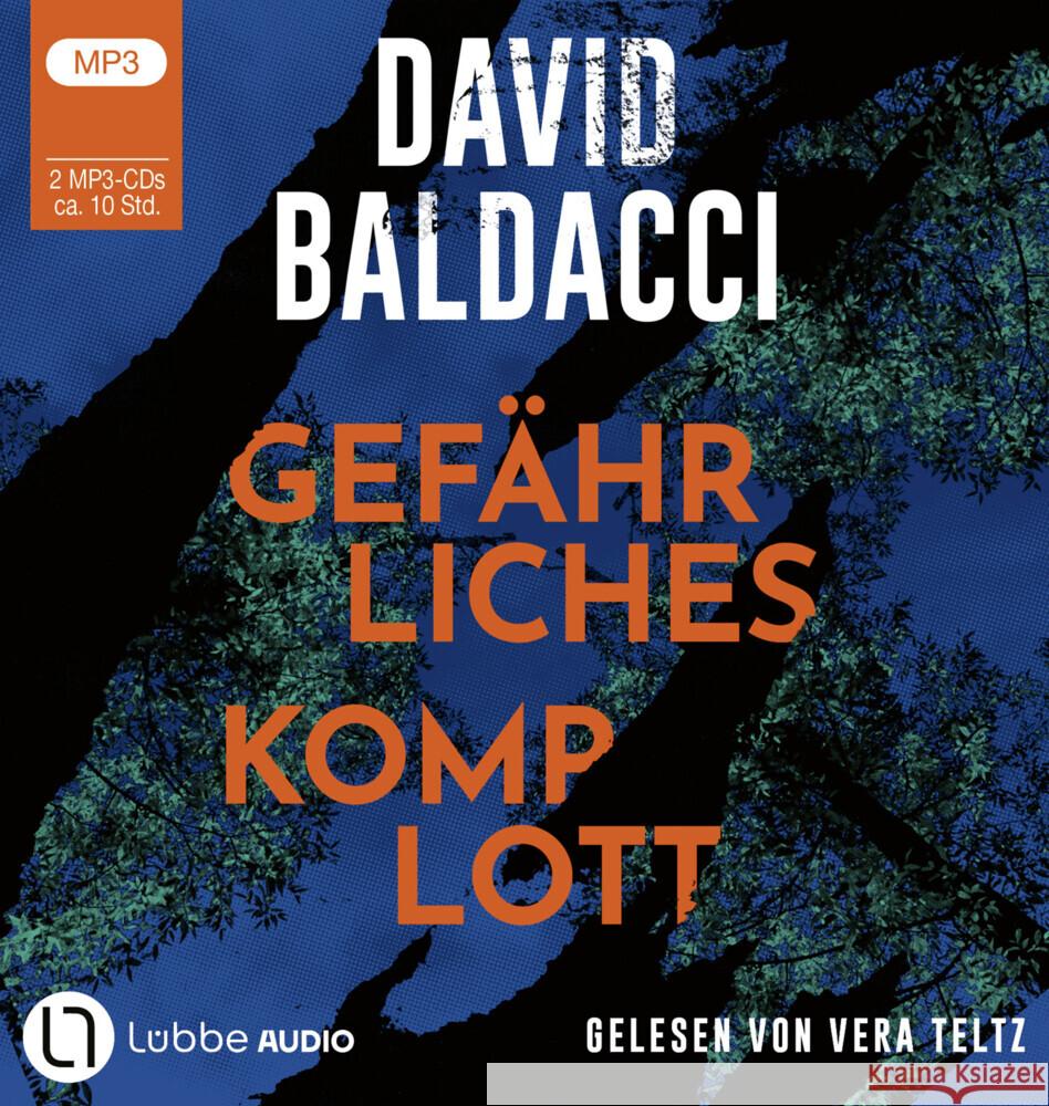 Gefährliches Komplott, 2 Audio-CD, 2 MP3 Baldacci, David 9783785786475 Bastei Lübbe