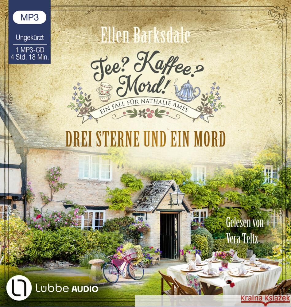 Tee? Kaffee? Mord! - Drei Sterne und ein Mord, 1 Audio-CD, 1 MP3 Barksdale, Ellen 9783785786598