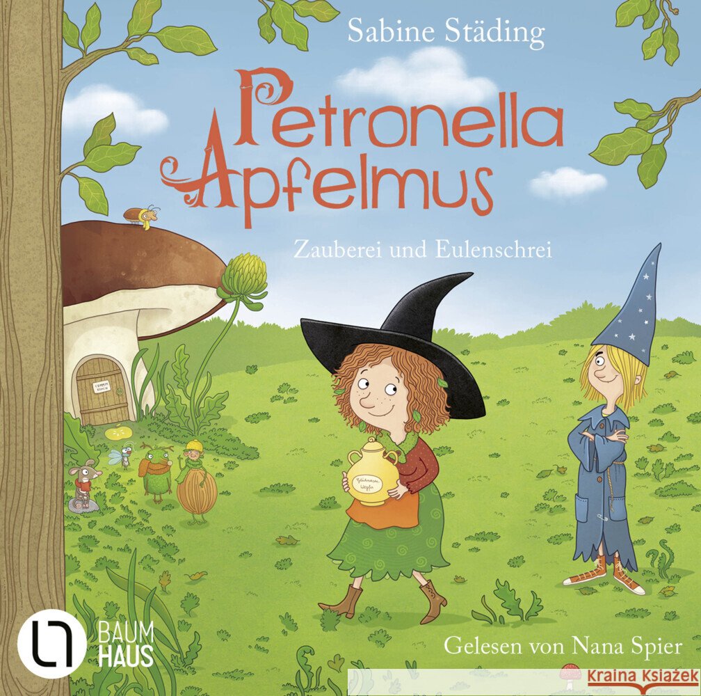 Petronella Apfelmus - Zauberei und Eulenschrei, 2 Audio-CD Städing, Sabine 9783785786680 Bastei Lübbe