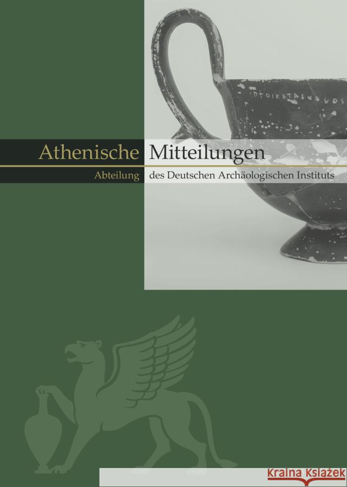 Mitteilungen des Deutschen Archäologischen Instituts, Athenische Abteilung  9783786128953 Mann (Gebr.), Berlin