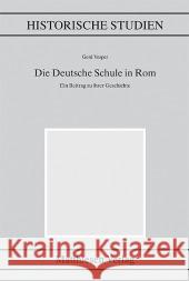 Die Deutsche Schule Rom Vesper, Gerd 9783786814993