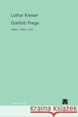 Gottlob Frege Poor Handmaids of Jesus Christ   9783787316687