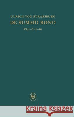 De summo bono. Kritische lateinische Edition Tuzzo, Sabina 9783787317455 Felix Meiner
