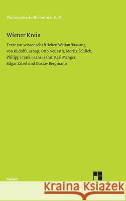 Wiener Kreis Michael Stoltzner, Thomas Uebel 9783787318117