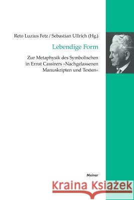Leben - Geist - Form Sebastian Ullrich, Reto Luis Fetz 9783787318728