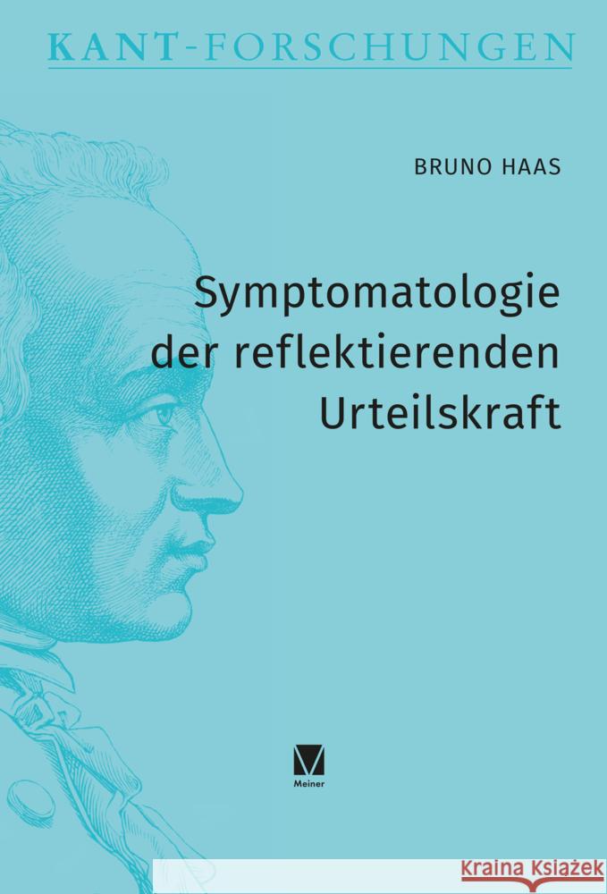 Symptomatologie der reflektierenden Urteilskraft Haas, Bruno 9783787339969