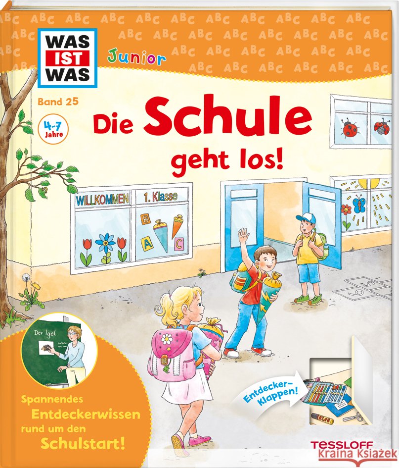 WAS IST WAS Junior - Die Schule geht los! Braun, Christina 9783788622343 Tessloff