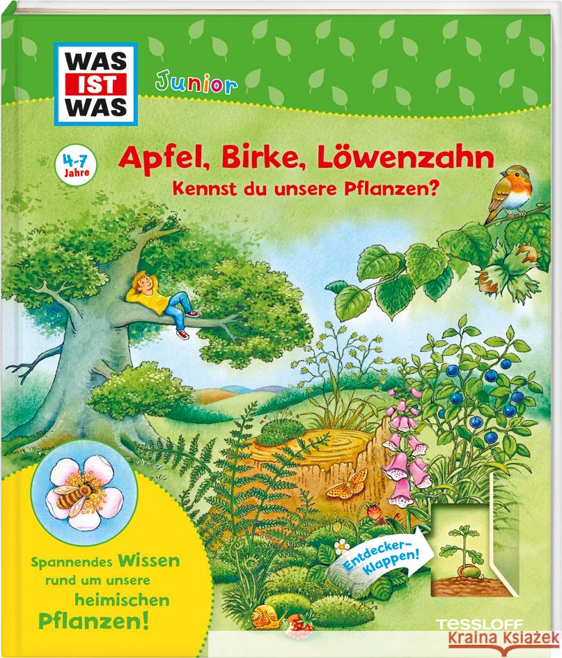 WAS IST WAS Junior Apfel, Birke, Löwenzahn Kennst du unsere Pflanzen? Oftring, Bärbel 9783788622367