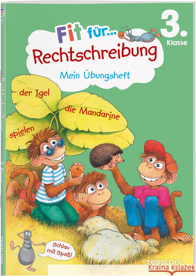 Fit für Rechtschreibung 3. Klasse. Mein Übungsheft Helmchen, Sabine 9783788624422 Tessloff Verlag Ragnar Tessloff GmbH & Co. KG