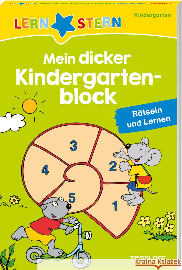 LERNSTERN. Mein dicker Kindergartenblock Meierjürgen, Sonja 9783788624644 Tessloff Verlag Ragnar Tessloff GmbH & Co. KG