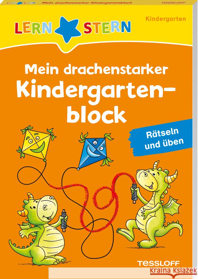 LERNSTERN. Mein drachenstarker Kindergartenblock. Rätseln und üben Meyer, Julia 9783788624668 Tessloff Verlag Ragnar Tessloff GmbH & Co. KG