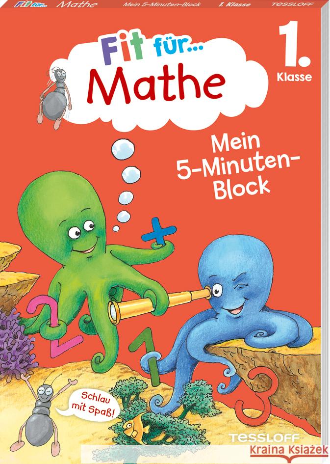 Fit für Mathe 1. Klasse. Mein 5-Minuten-Block Zenker, Werner 9783788625061