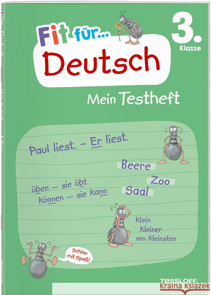 Fit für Deutsch 3. Klasse. Mein Testheft Meyer, Julia 9783788625122 Tessloff Verlag Ragnar Tessloff GmbH & Co. KG