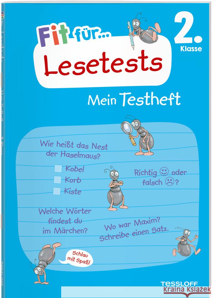 Fit für Lesetests 2. Klasse. Mein Testheft Meyer, Julia 9783788626617