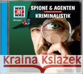 Kriminalistik / Spione & Agenten, 1 Audio-CD Baur, Manfred 9783788628895 Tessloff